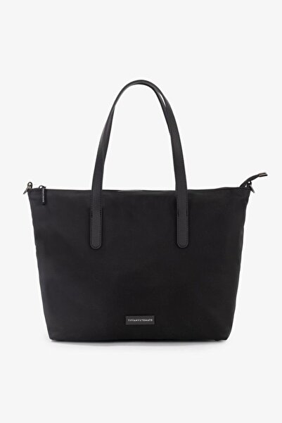 TIFFANY&TOMATO Women's Shoulder Bag Zipper Bag Crisscross Straps