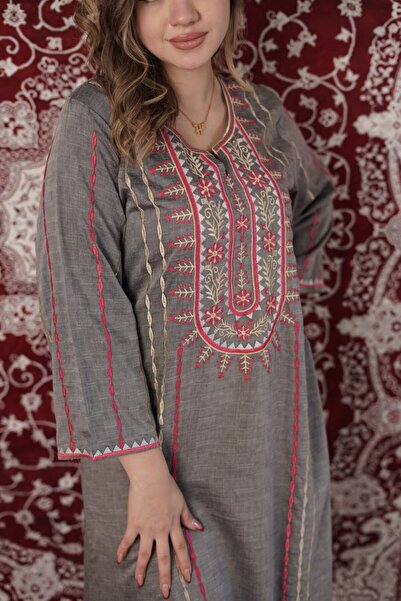 AFandina Royal jalabiya with elegant heritage details qw-20