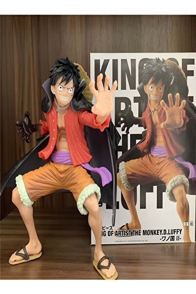 ONE PİECE Monkey D. Luffy Figure – Thriller Bark Edition with Dynamic Haki Ef...