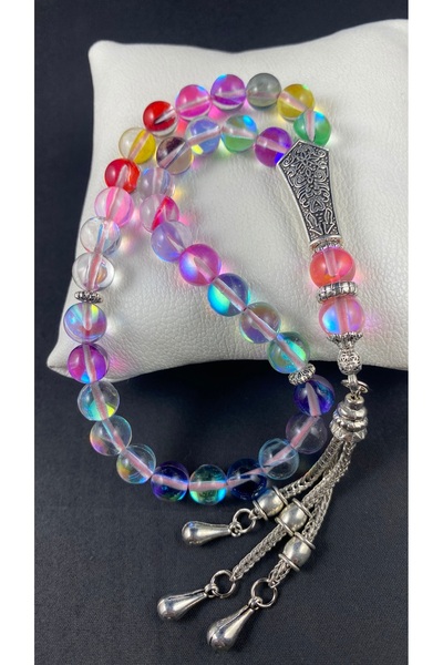 EFE TESBİH ANTİKA Sedefli Kuvars Bonibon Doğaltaş Tesbih