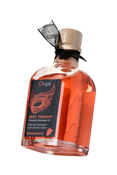CNT Orgie Sexy Therapy Strawberry - Çilek Aromalı Güçlendirici ve Uyarıcı Yen...