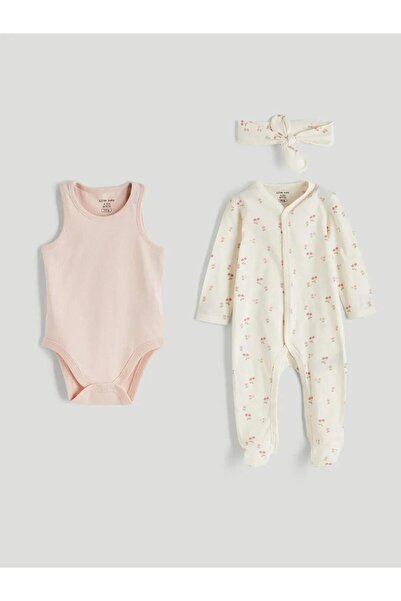 LC Waikiki Baby Girl Printed 3-Piece Set (S6)