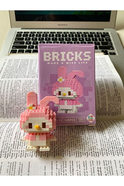 Oyuncaktoys My Melody Karakter Figür Oyuncak - 3D Yapboz Puzzle Yapı Oyuncak