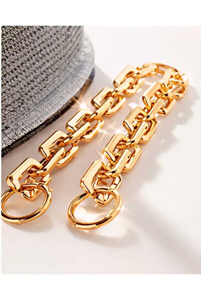 aurellen 120 Cm Çanta Zinciri Askı Aparatı Metal Çapraz Omuz Yedek Çanta Askı...