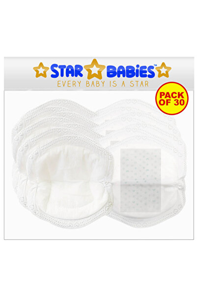 STAR BABiES فوط صدر للاستخدام مرة واحدة، عبوة من 30 قطعة