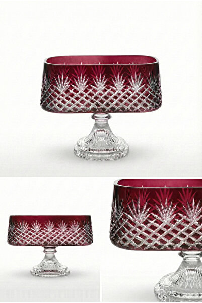 AKDEN STORE Cut-Out Decor Handmade Glass Gondola Bowl – Fruit Bowl & Serving ...