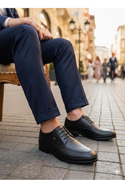 Mehmet Mete 42107-7 Dimport Comfort ușor elastic Soft piele naturală Pantofi ...