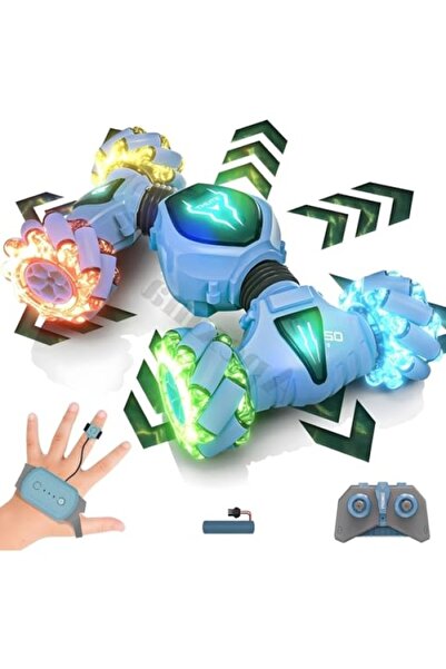 markentegra 2.4GHz Uzaktan Kumandalı Şarjlı 4x4 Akrobat Araba - Işıklı ve El ...