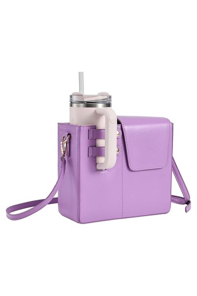Alvora Leather Water Bottle and Thermos Coffee Cup Bag Water Cup Holder Multi-Purpose Carrying Bag