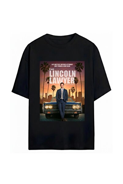 SVART WEAR The Lincoln Lawyer Printed Unisex Oversized 100% Cotton Pack T-Shirt