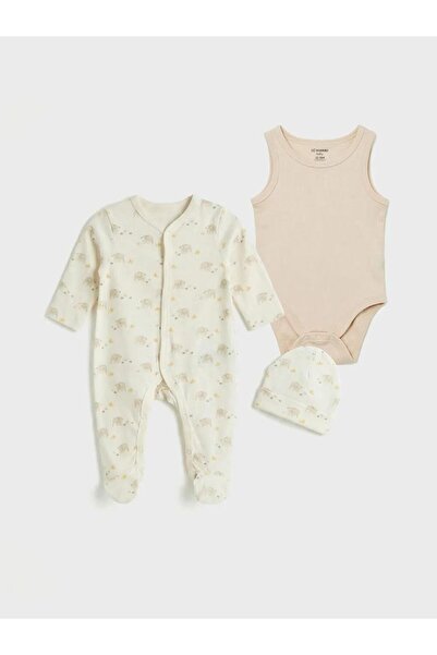 LC Waikiki Printed Baby Boy Hospital Discharge Set (S6)