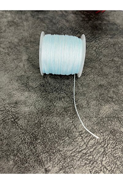 Mos Tespih 5 Metre 0.80mm Mavi Paraşüt İpi Bileklik Örgü İpi