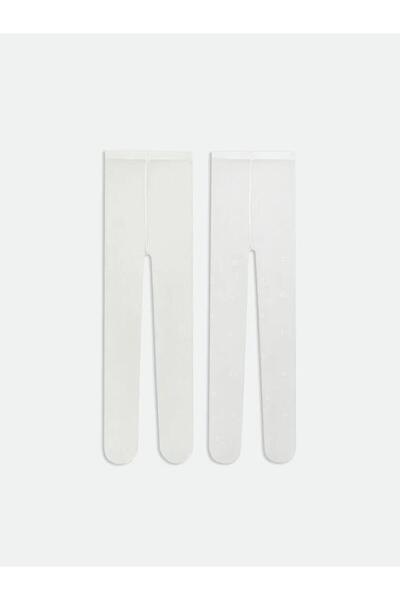 LC Waikiki Basic Baby Girl Pantyhose 2-Pack (S6)