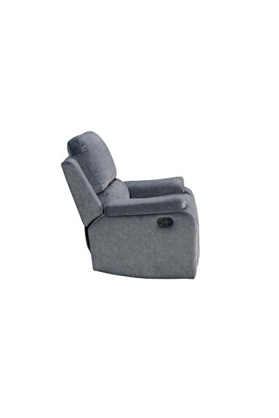 homez Recliner Chair with Rocking and Swivel Function Dark Grey