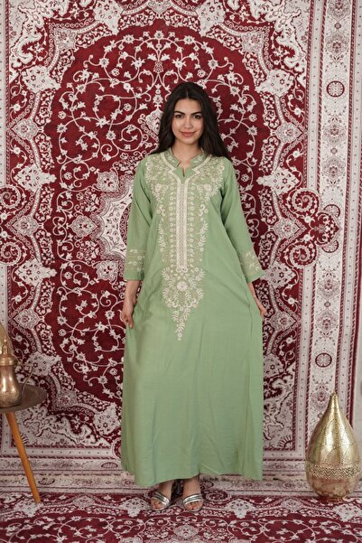 AFandina Fully embroidered women's jalabiya – your choice for refined taste S...