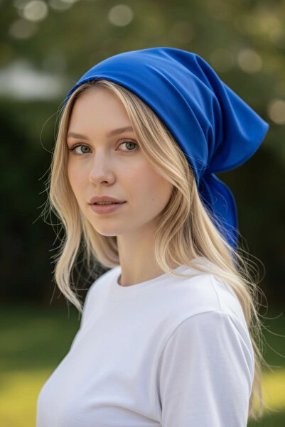 ETİFA Triangle Bandana Scarf Bonnet Kitchen and Chef Bonnet Stretch Fabric So...