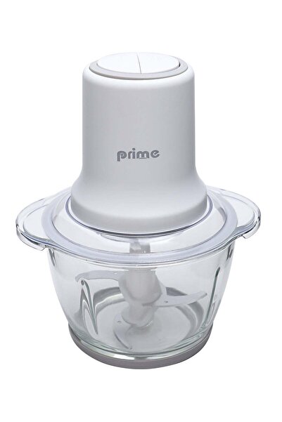 Generic Chopper 500W 1.2L Glass Bowl 2 Speed Control White