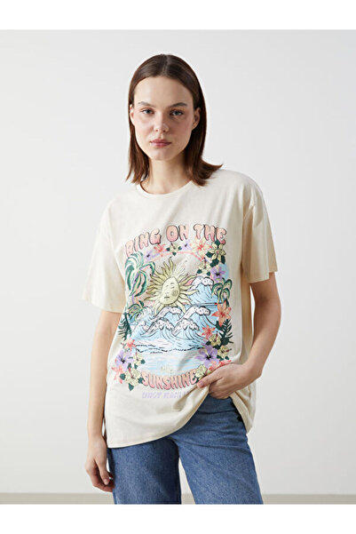LC Waikiki Crew Neck Printed Women's T-Shirt