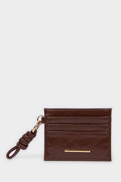 DeFacto Women's Faux Leather Card Holder H2786Axns