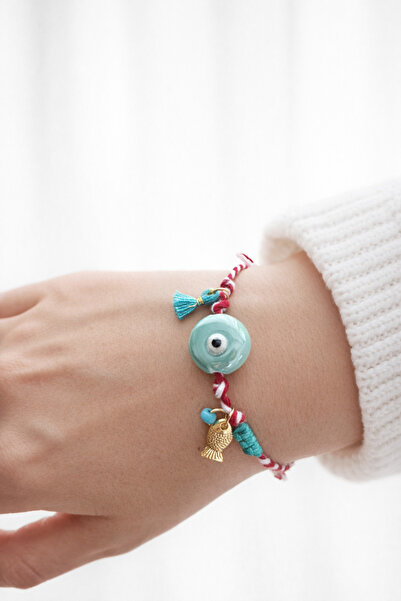 EL YAPIMI Evil Eye Beaded Marteniçka Bracelet