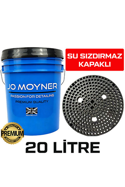 Jo Moyner Grid Guard Wash Bucket Kapaklı Oto Yıkama Kovası Grid Guard Kova Ka...