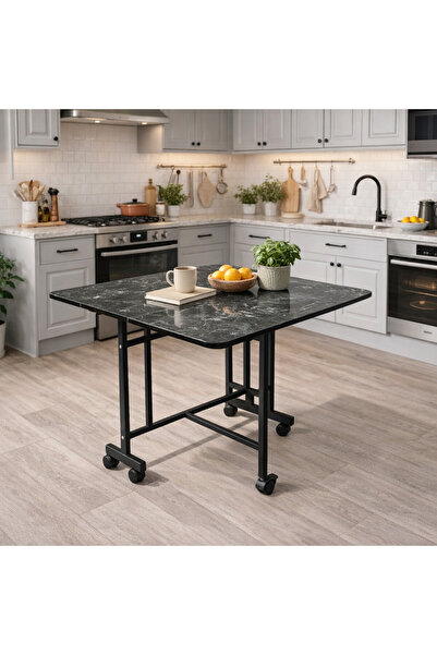 akconcept Mutfak masası - kırma masa - tekerlekli masa - yemek masası
