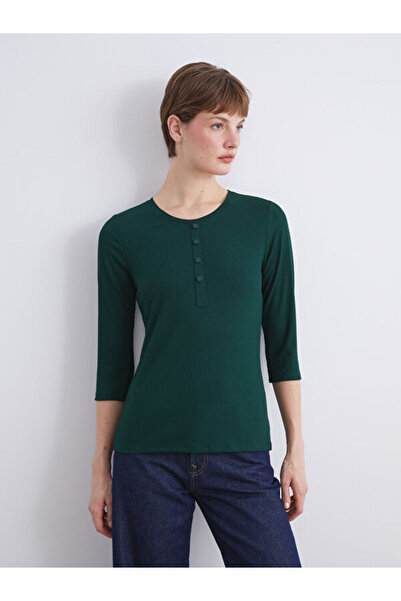 LC Waikiki Plus Size Crew Neck Women's T-Shirt