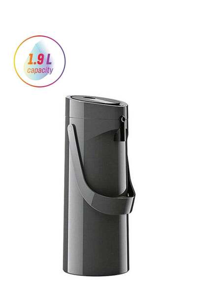 emsa 19L Pump Vacuum Flask Jug Plastic Grey