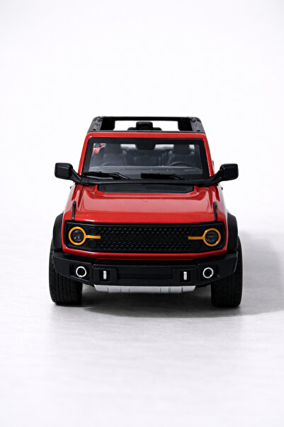 shop Land Rover Defender 1:32 Ölçek Metal Model Araba – Açılır Kapılı Kırmızı...