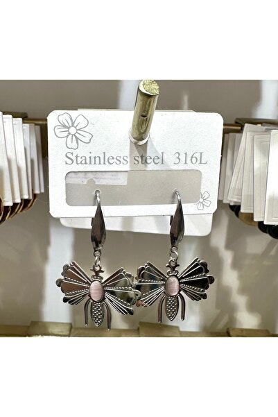 GLOW ACCESSORIES BAE Stainless Steel Butterfly Earrings