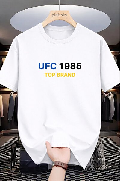 UFC 1985 TOP BRAND تي شيرت UFC للأولاد والبنات، تي شيرت مريح كبير الحجم للصيف...