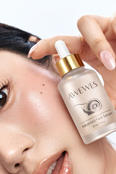awewes Salyangoz Özlü Anti Aging Serum 30 ml –Kolajen.Retinol.Niacinamide & Penthenol 6 Aktif 2'li Set
