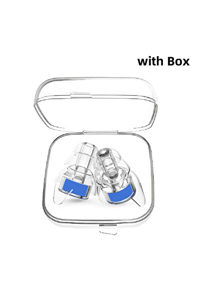 Choice3 Blue HUAK High Fidelity Silicone Earplugs with Storage Box for Concer...
