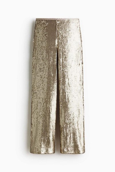 H&M Sequined trousers