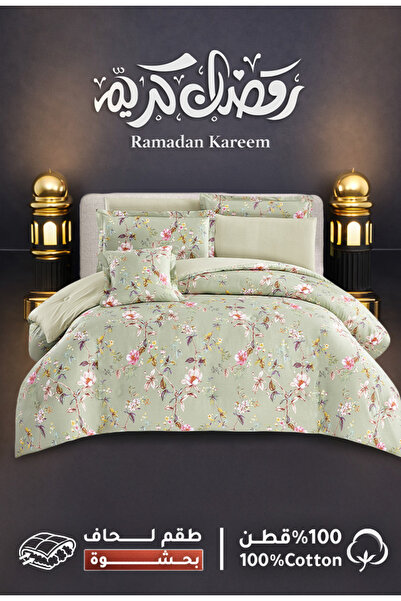 Melen Melin Bedding | 8-Piece Double Cotton Duvet Set with Thick Filling