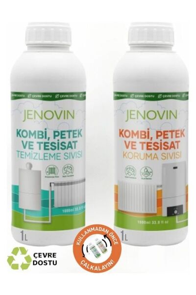 jenovinn Jenovin Kombi Petek Tesisat Temizleme ve Koruma Sıvıları 1 L | Isıtm...