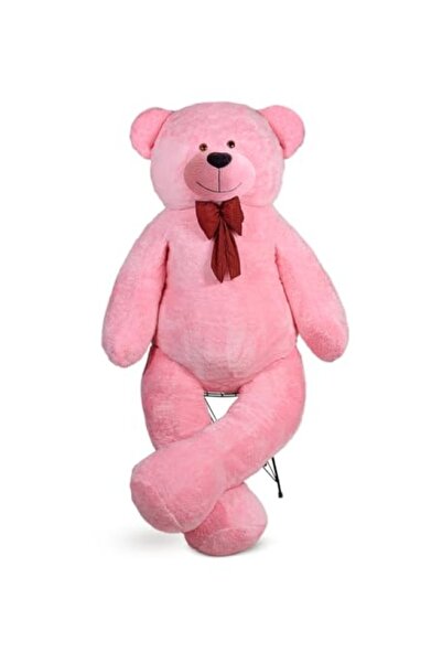 markentegra Pembe Papyonlu Dev Peluş Ayıcık (160 cm)