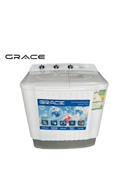 Grace غسالة ملابس بحوضين سعة 10 كجم - أداء قوي وسعة كبيرة GR 10 WT
