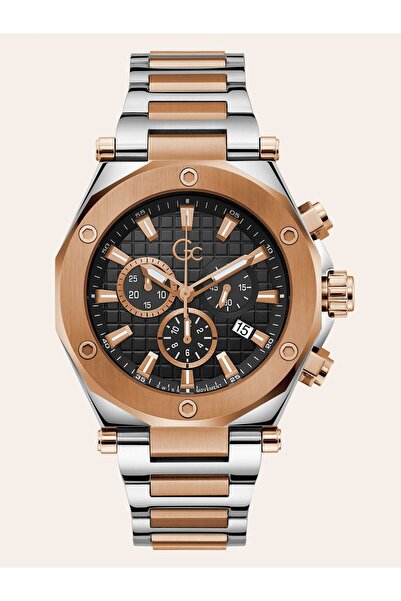 Guess GC steel chronograph watch