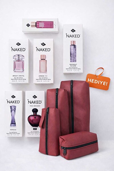 RUMİLY 6 P Parfumuri 4-în-1 Machiaj geantă buc