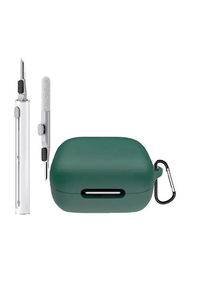 Generic جراب سيليكون لسماعات أنكر ساوندكور R50i NC، غطاء واقٍ مزود بحلقة تعلي...