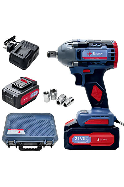 ET-LIFE مفتاح ربط كهربائي لاسلكي - 350 نيوتن متر، مزود ببطاريتين سعة 3000 ملل...