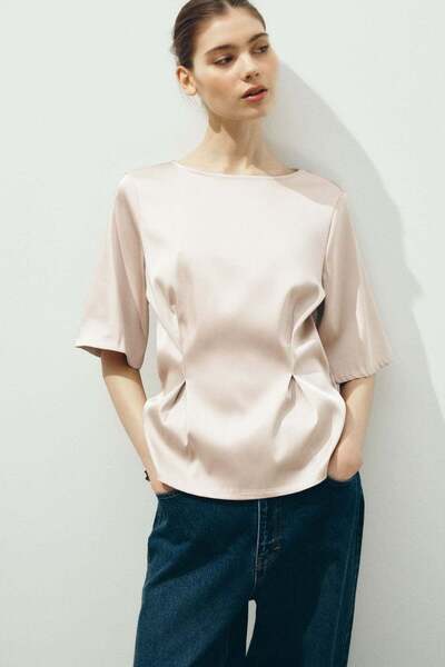 H&M بلوزة ذات خصر