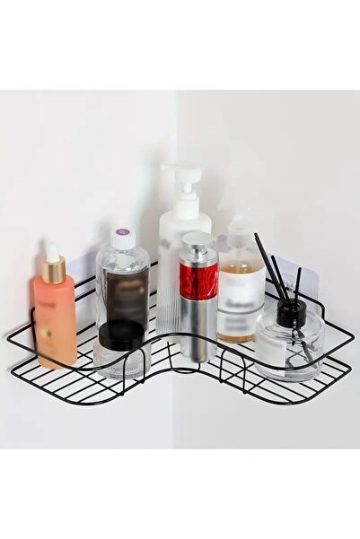 Generic Stainless Steel Corner Bathroom Shelf - No-Drill Triangle Storage Rac...