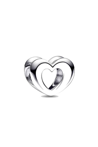 Choice52 B3659 جديد رائج للغاية قلادة فضة عيار 925 على شكل قلب، قطة، أرنب، وق...