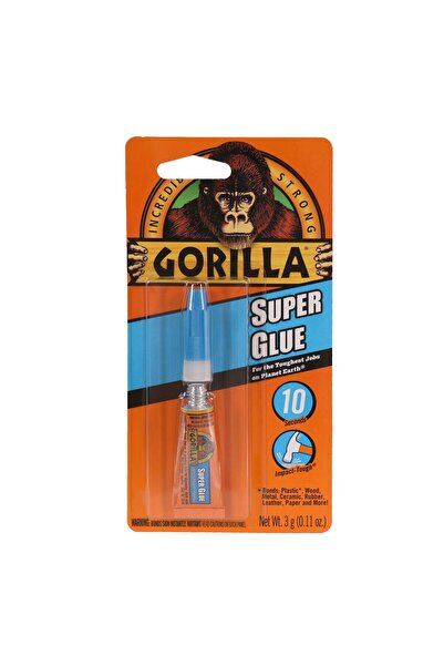 GORILLA 3G - 0.11oz SINGLE TUBE SUPER GLUE