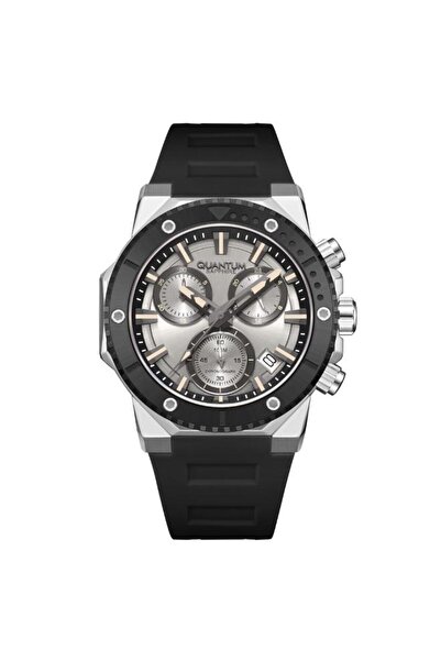 Quantum Men's Analog Silver Dial Watch - HNG1232.371