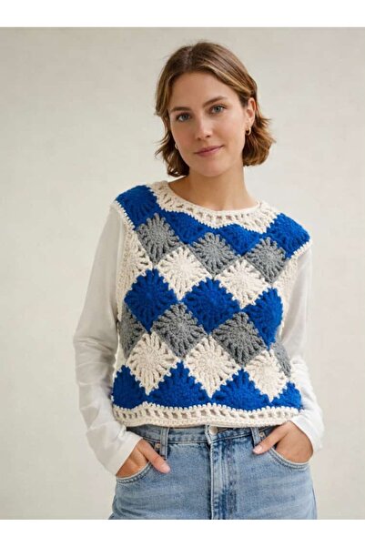 diğerr1 Megahan Trend Suveter Stretchy Size 42