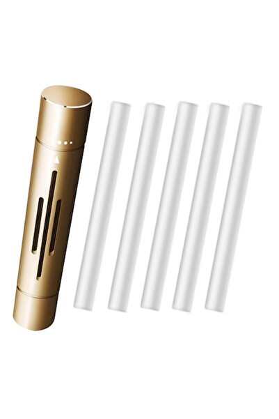 G Glixicom Odorizant auto, G Glixicom, aluminiu cu 5 rezerve de uleiuri esenț...