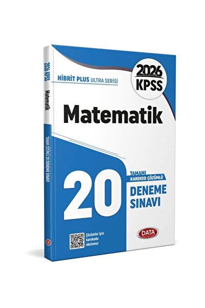 Data Yayınları Data Kpss Hibrit Plus Matematik 20 Deneme Sınavı 2026